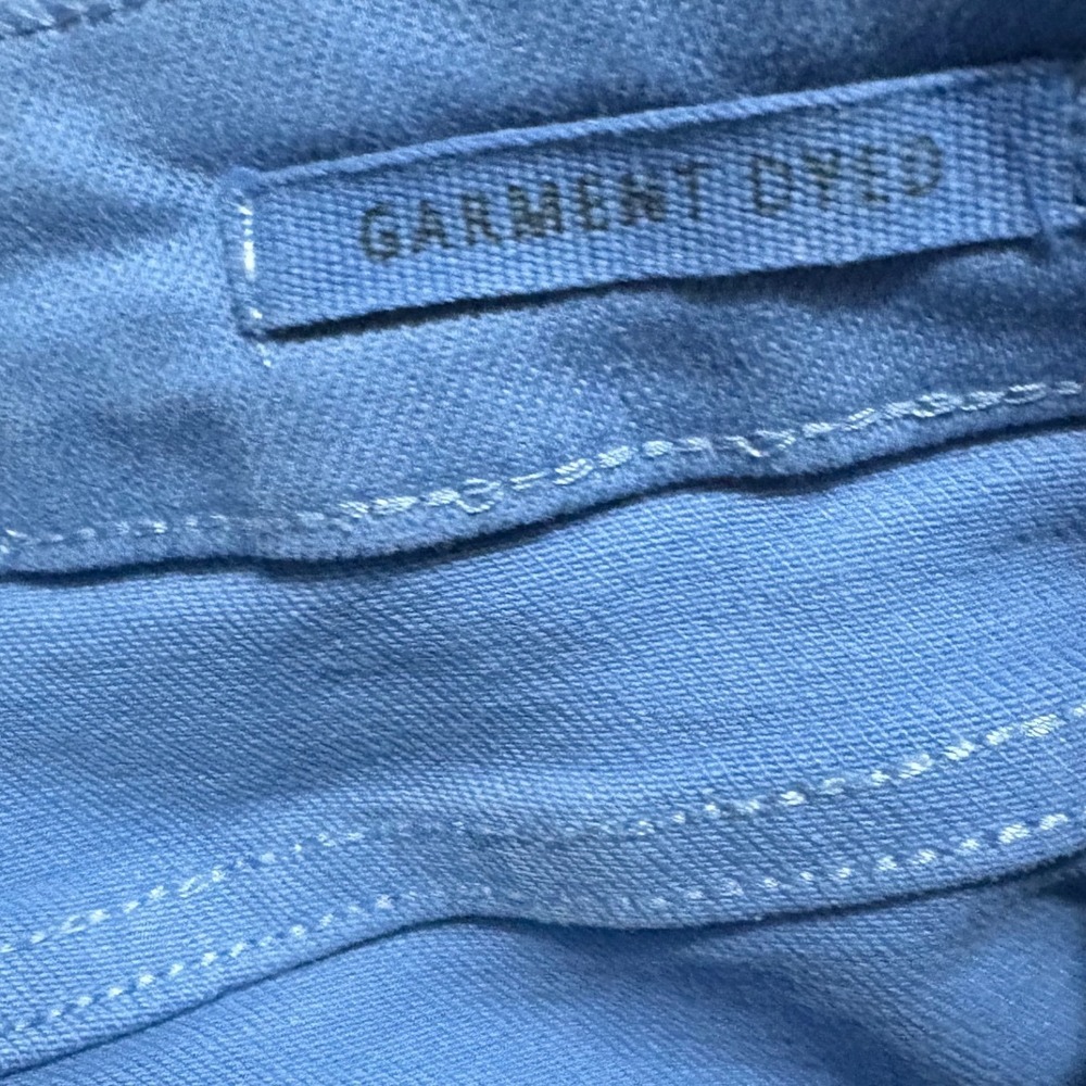 Judy Blue Wide Leg Cropped Jeans Juniors 11/30 Sky Blue EUC Raw Hem - Picture 5 of 11